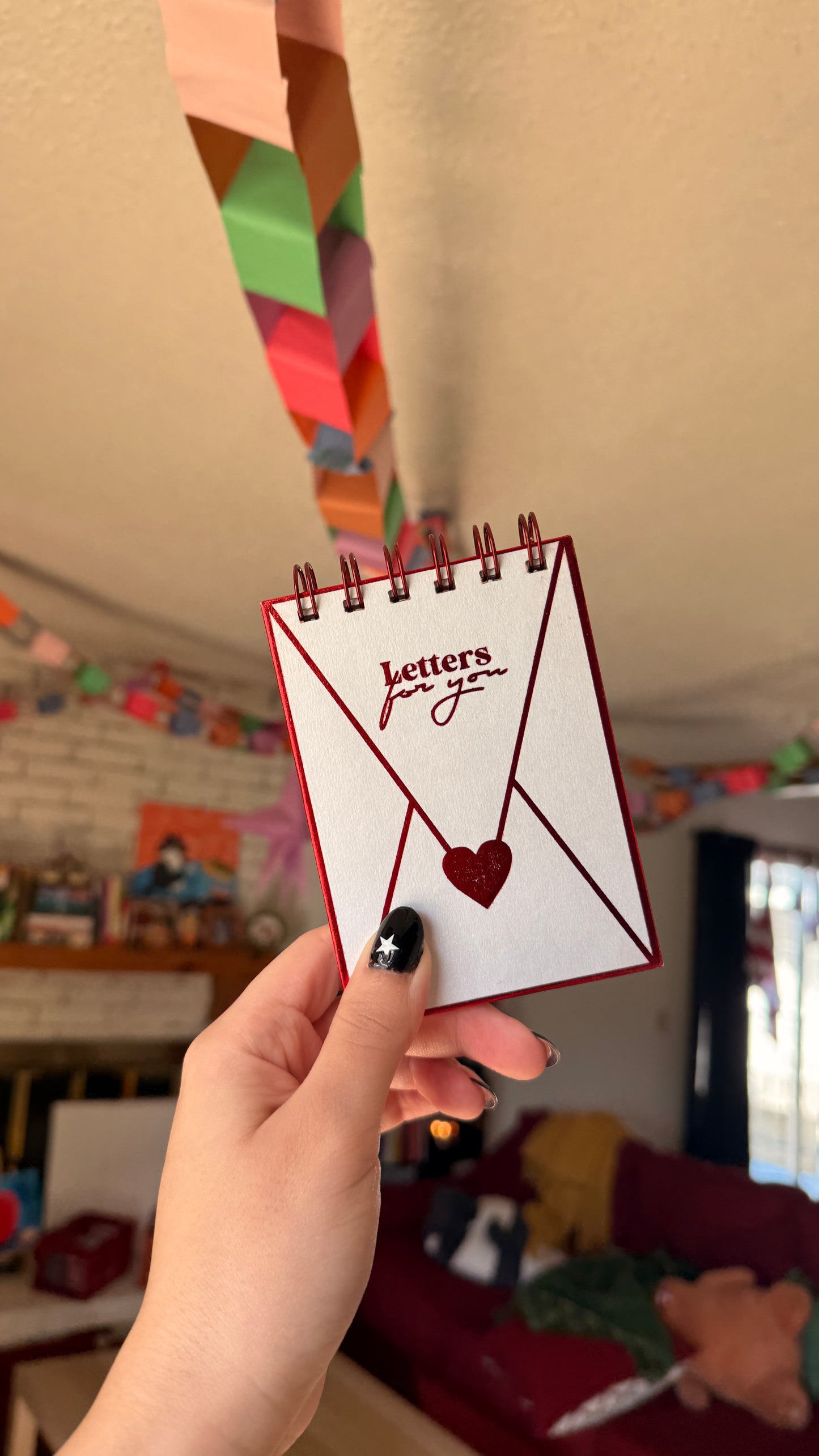 Scrapbook álbum + stickers - Letters for you