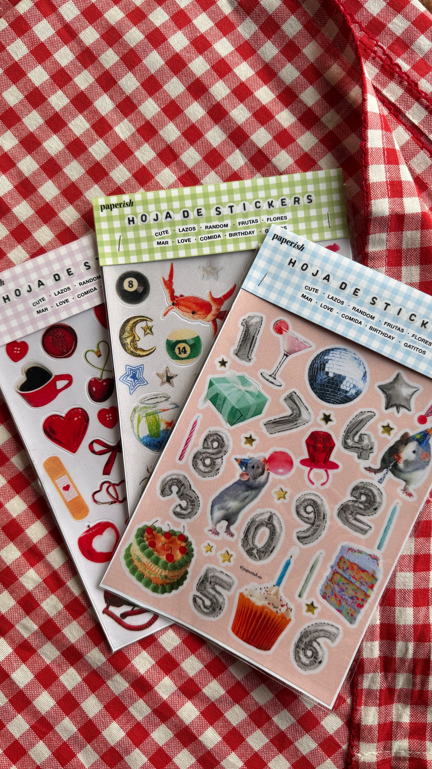 Stickers temáticos - Paperish
